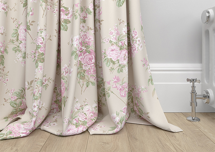 Shabby Chic by Rachel Ashwell Rose Chintz, Pink - Made to Measure Curtains - Image 6